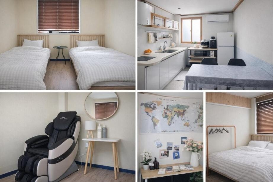 Yeoju Sensation Stay Two-room washing machine, coffee machine, ice water purifier, massage chair located in the center of Yeoju Apartment in Gyeonggi-do