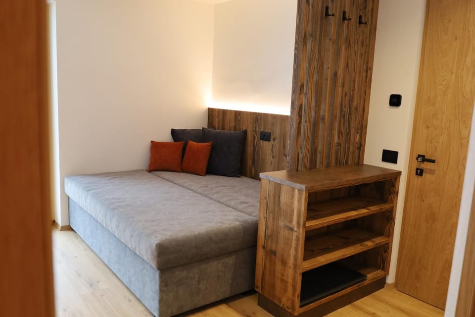 Property building, Living room, Bedroom