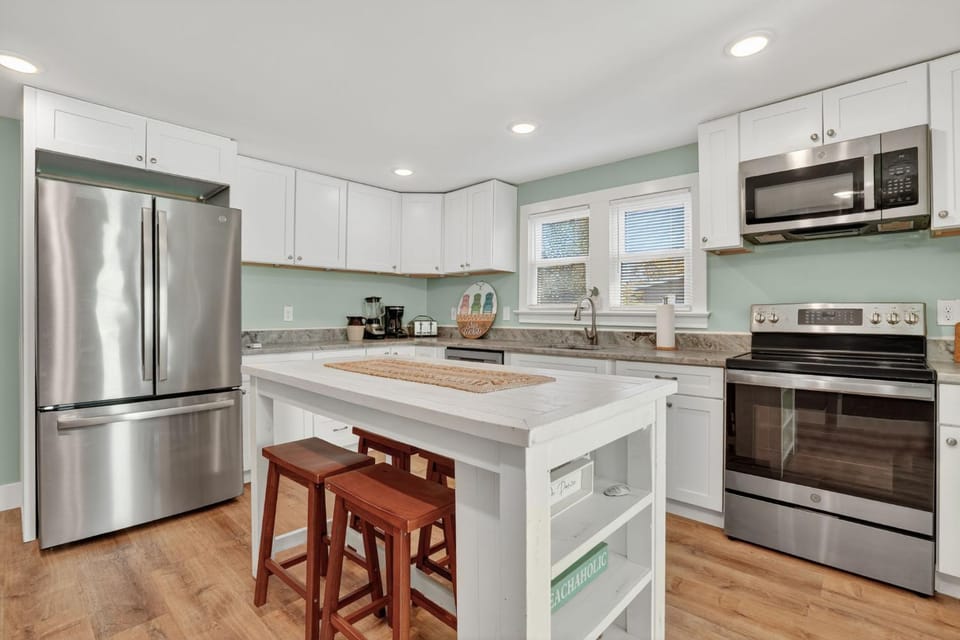 Eastside Escape | Updated 4BR Chincoteague Home on Church St Near Downtown Shops House in Chincoteague Island