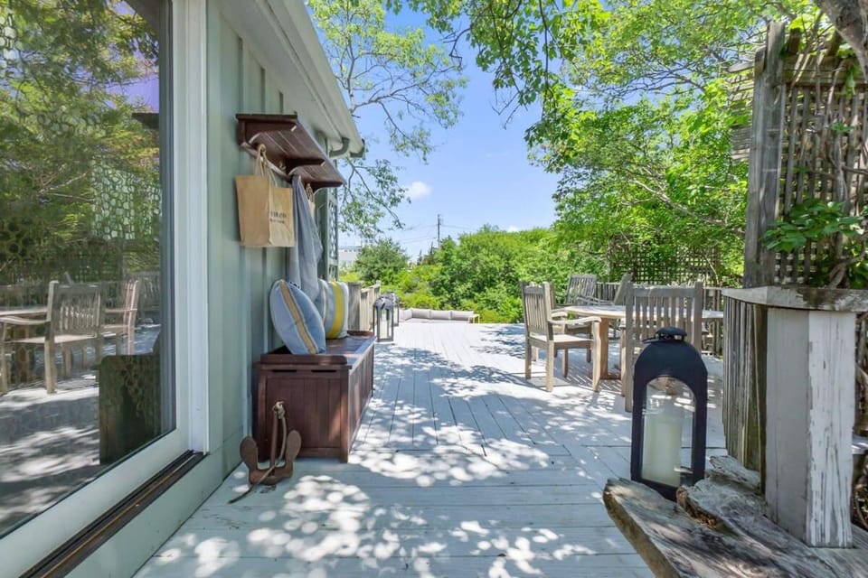 All Decked out Greenery and waves House in Newburyport