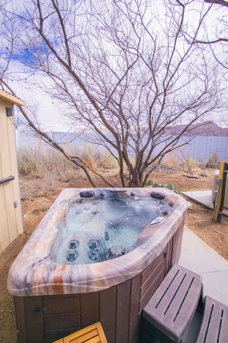 Sundancer Dream Wagon with Onsite Hot Springs House in Truth or Consequences
