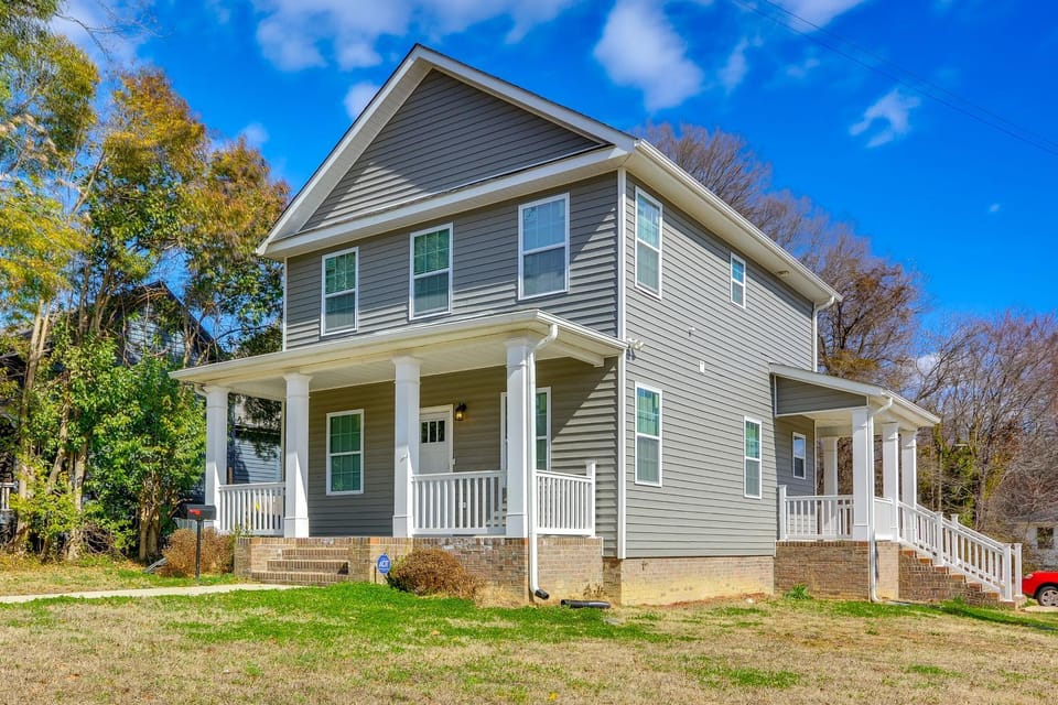 1 Mi to Downtown Greensboro: Newly Built Home! House in Greensboro