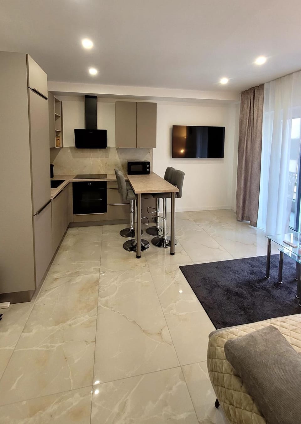 Property building, kitchen