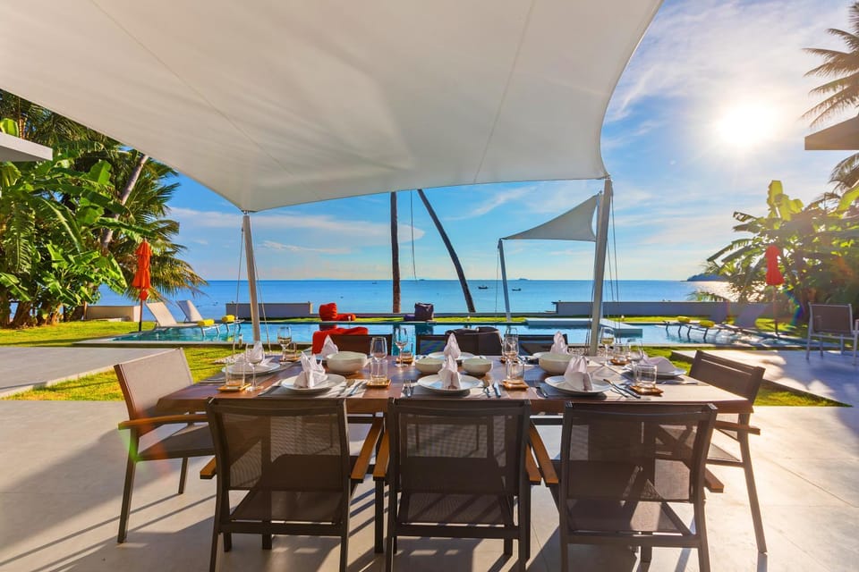 Patio, View (from property/room), Balcony/Terrace, Dining area, Sea view