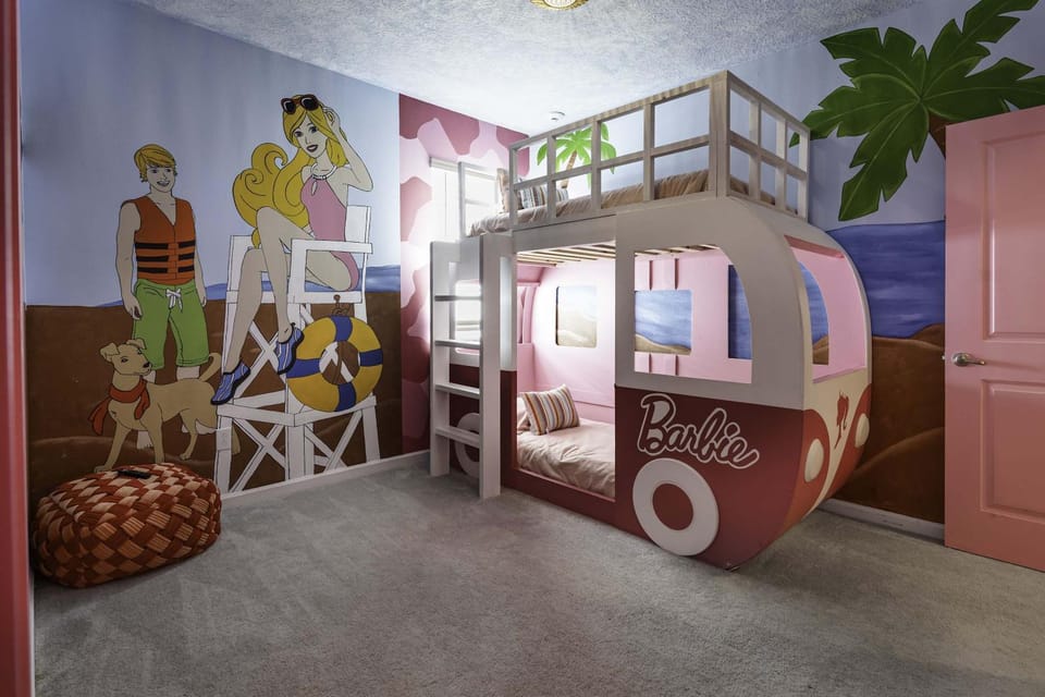 Magical 15BR Villa w Pool Cinema & Themed Fun House in Kissimmee