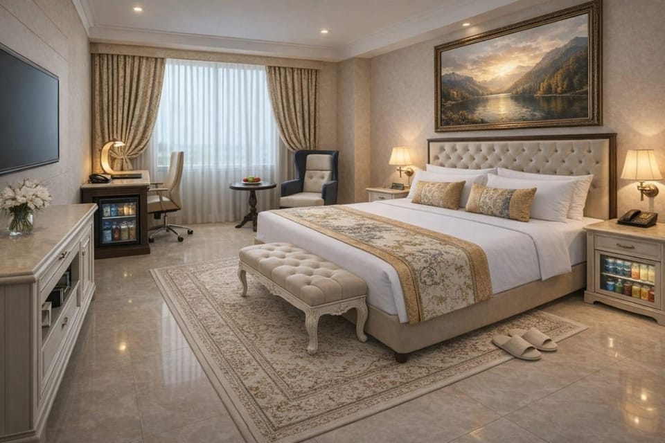 Bed, TV and multimedia, Photo of the whole room, Bedroom