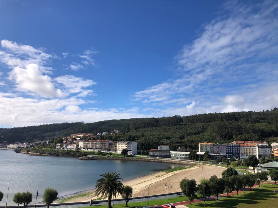 Beach, Mountain view, Sea view