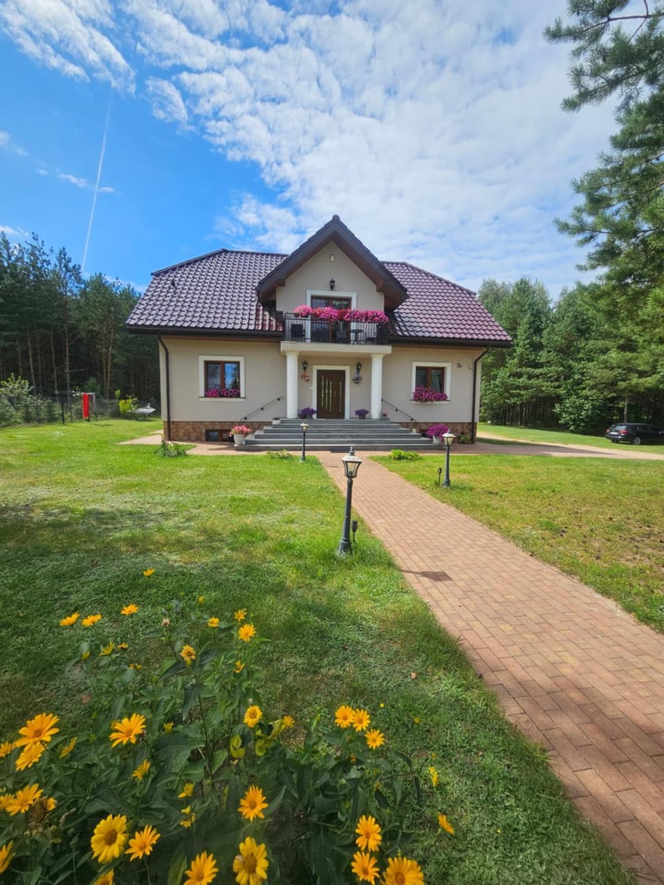 Property building, Spring, Natural landscape