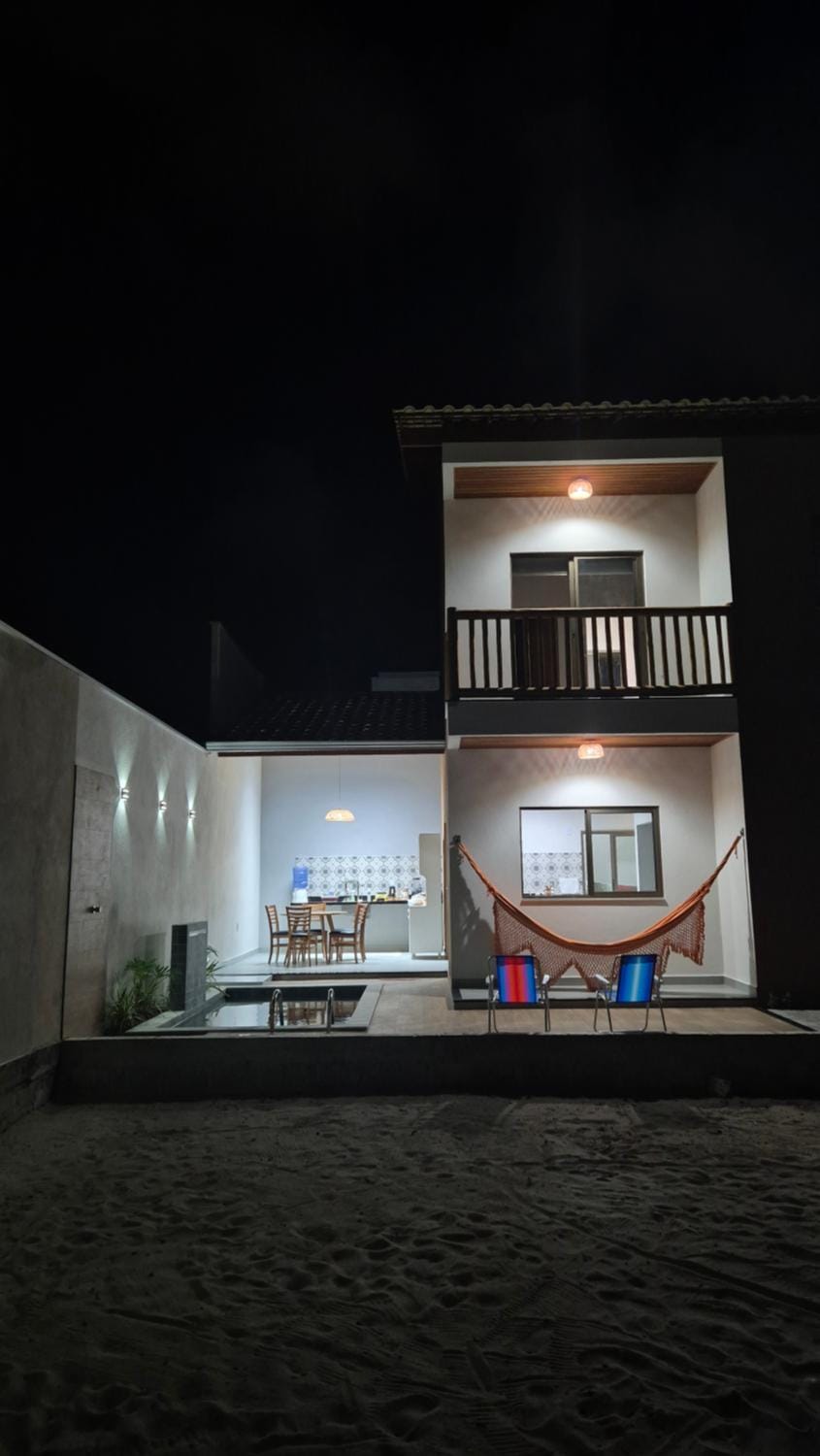 Casa Sol com piscina e 2 suítes com ar condicionado, pertinho da praia House in State of Bahia