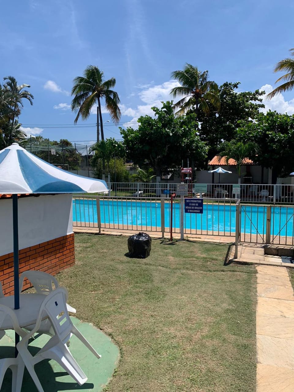 Natural landscape, Garden, Swimming pool