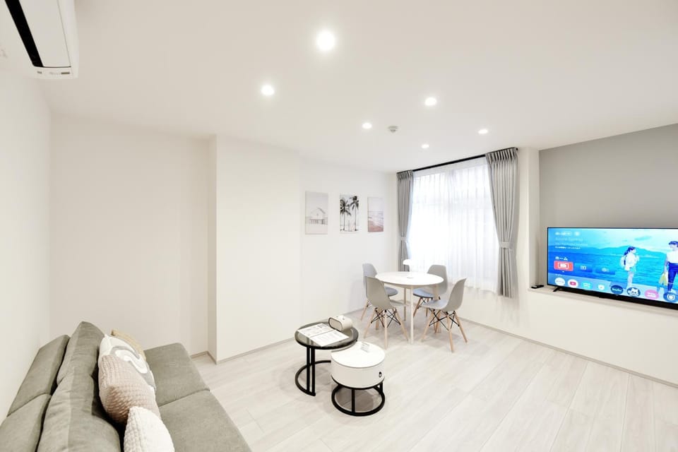 Room 203 Modern 2LDK,Near Namba,15min to Dotonbori,WiFi Apartment in Osaka