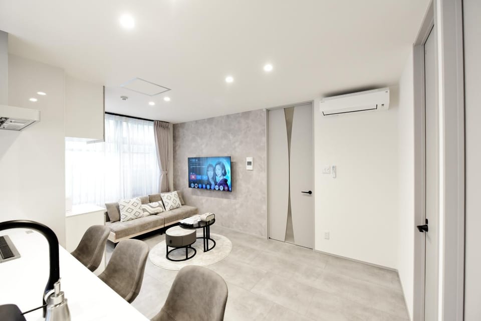 Room 205 Spacious 2LDK,Near Namba,Family & Group Stay Apartment in Osaka