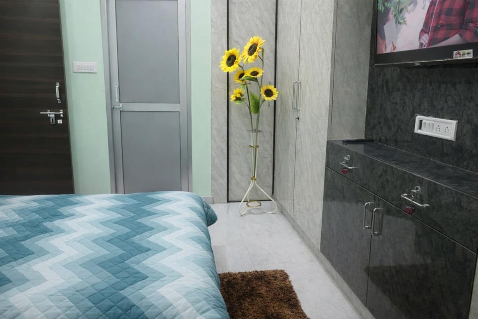 Urban Comfort Modern Private 1BHK Couple Friendly Apartment in Jaipur