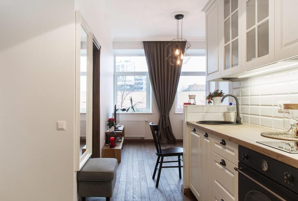 Lovely apartment in Center with private parking Apartment in Vilnius