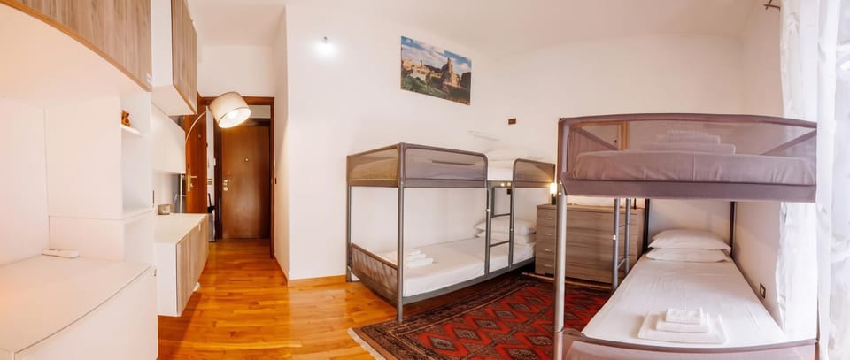 Bed, Photo of the whole room, Bedroom, bunk bed