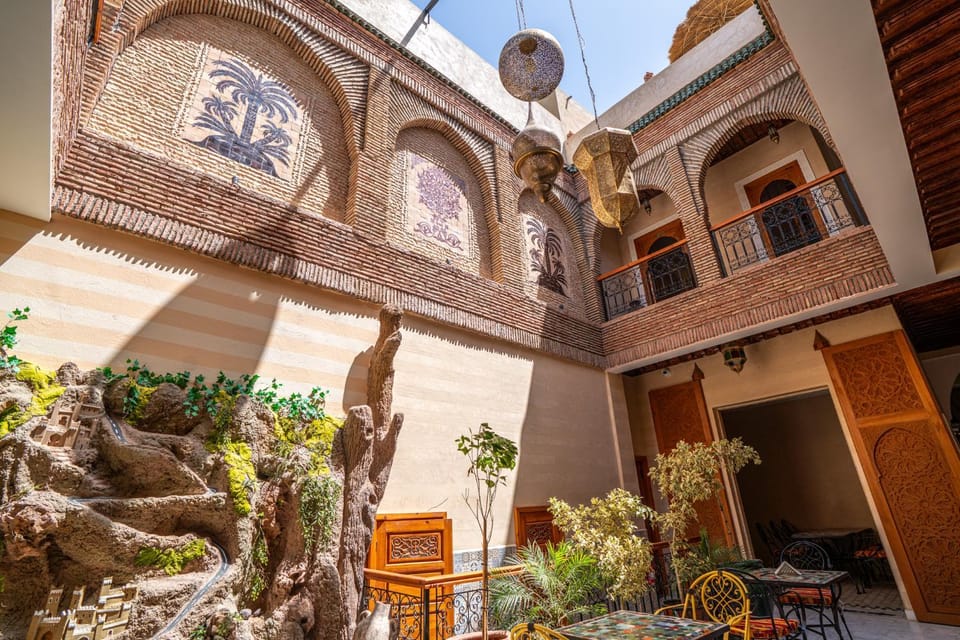 Property building, Patio