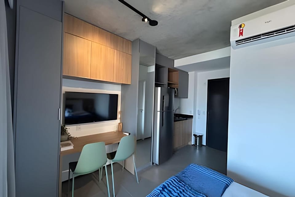 ONFL 705 - Studio na região do Brooklin - Rooftop e Academia Apartment in Sao Paulo City