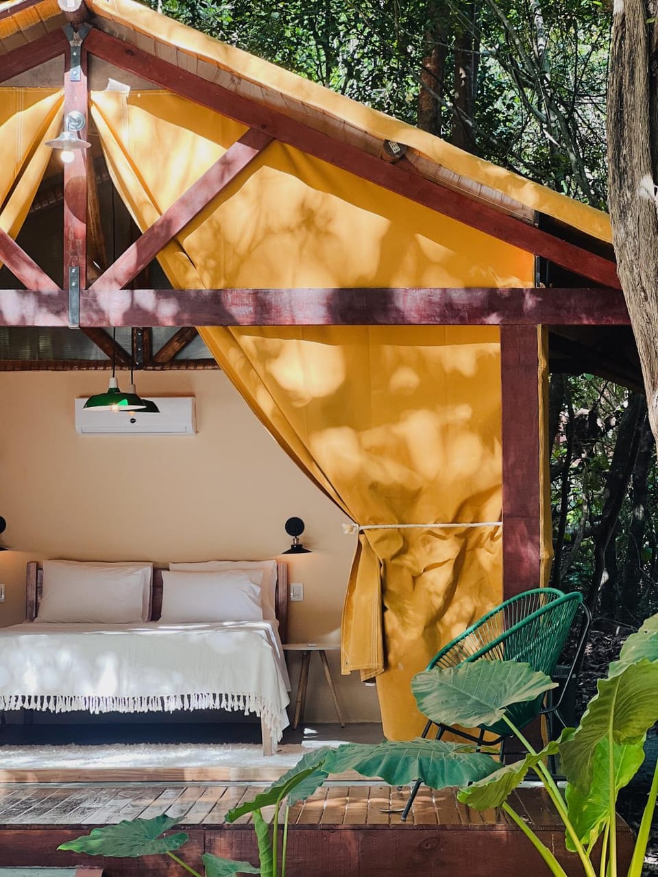 Tenda na Mata Piscina & Café da Manhã Luxury tent in Pipa Beach