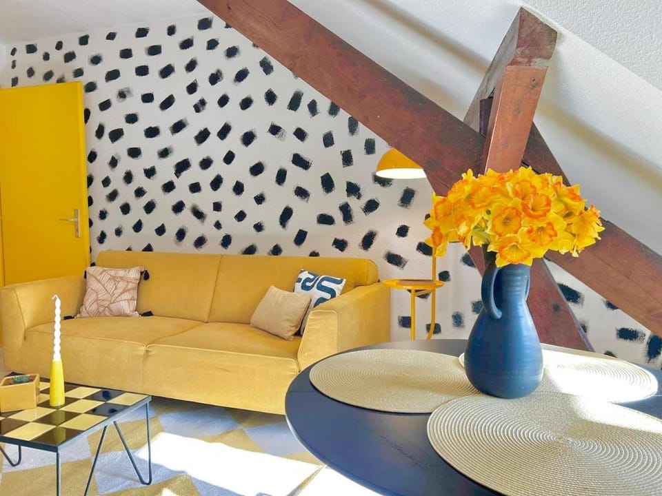 Yellow Suite - Design Stay for 3 - Alsace - Vosges Apartment in Grand Est