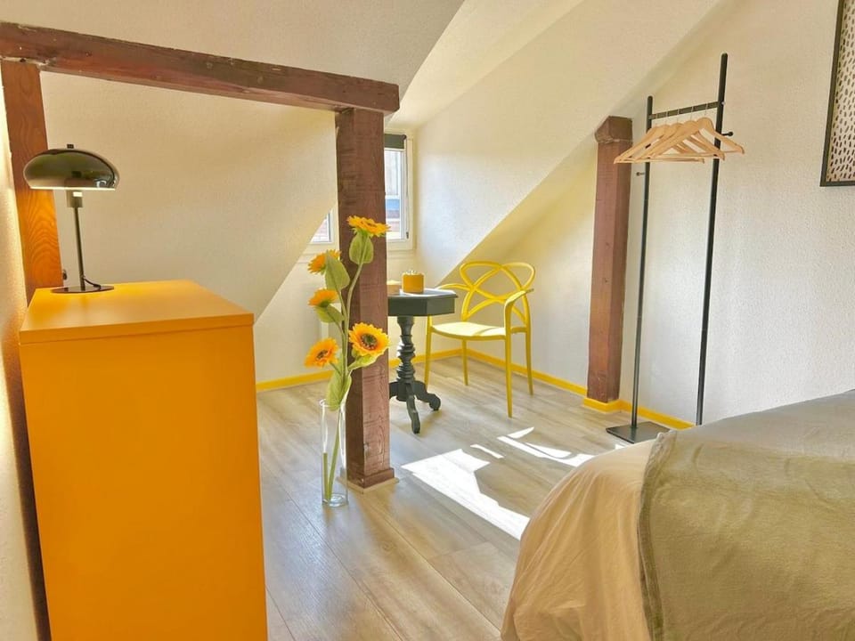 Yellow Suite - Design Stay for 3 - Alsace - Vosges Apartment in Grand Est