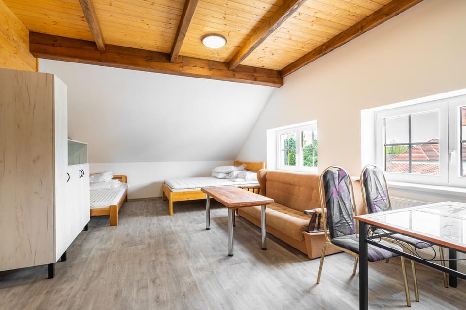 Living room, Seating area, Dining area, Bedroom