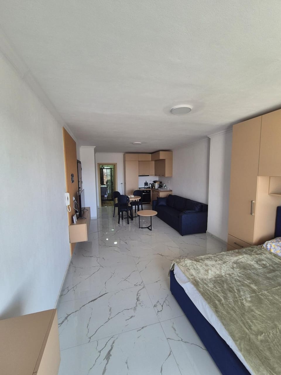 Cozy Sea View Studio 3 min walk to Beach Promenade Apartment in Tirana County, Albania