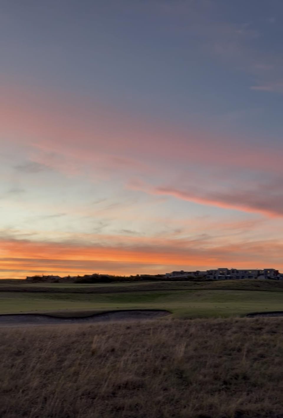 Garden, Golfcourse, Golfcourse, Sunset