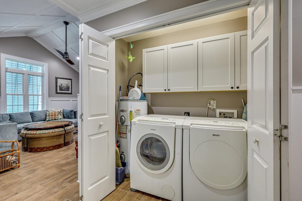Walk to Beach & Parks! Coastal Haven in Oak Island House in Oak Island