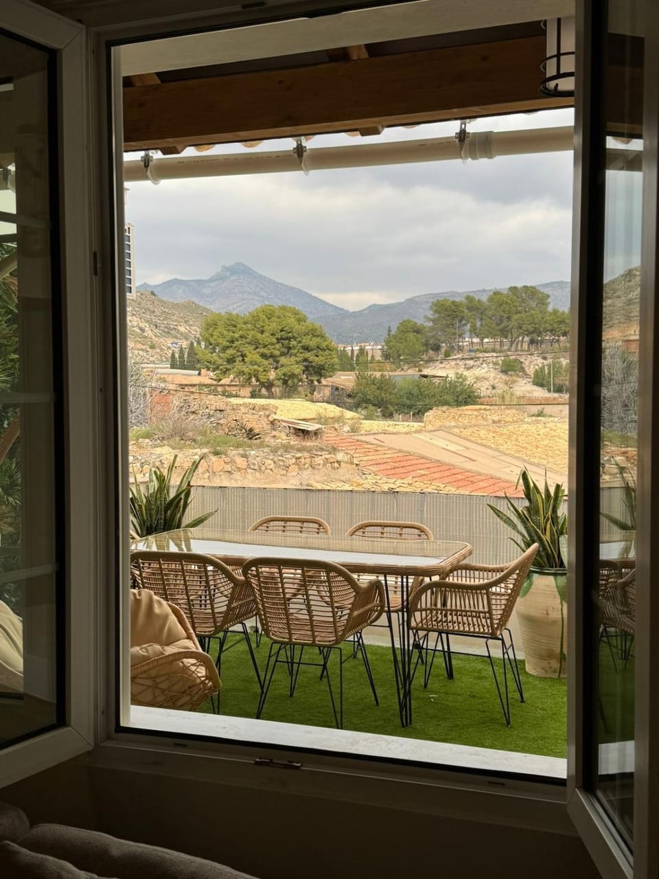Natural landscape, View (from property/room), Balcony/Terrace, Mountain view