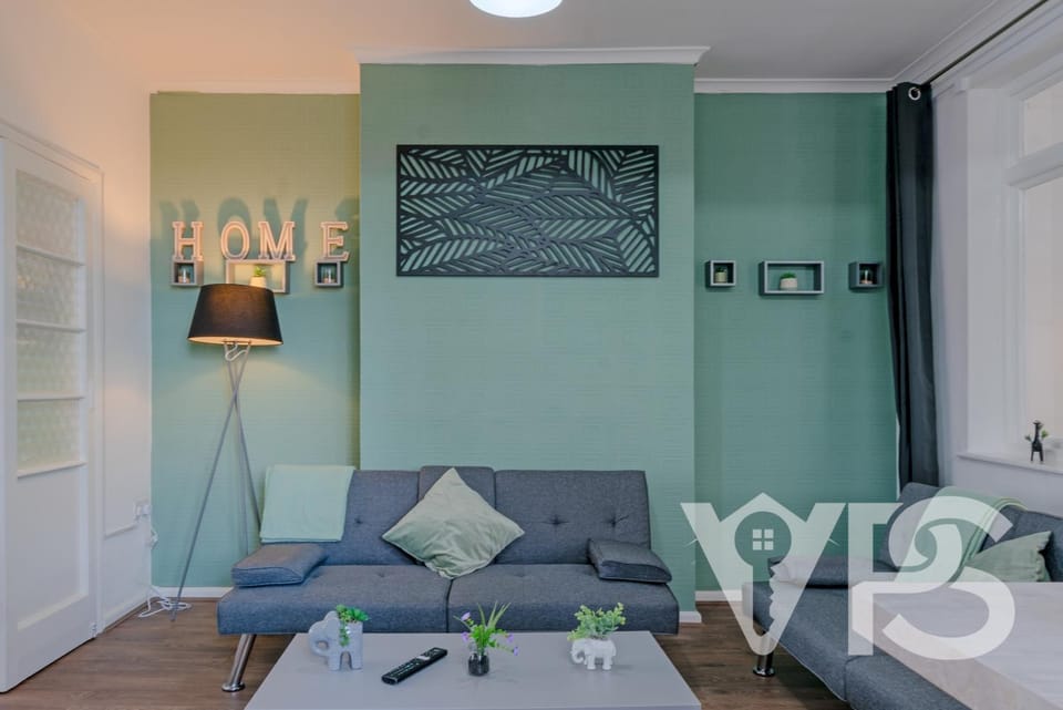 Living room, Seating area, Text overlay