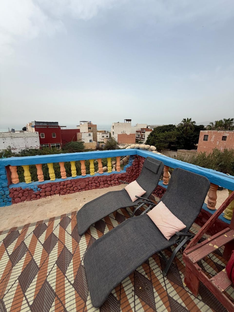 Banana Beach Garden Room - Roof Top Ocean Views - Walk to Village Apartment in Souss-Massa
