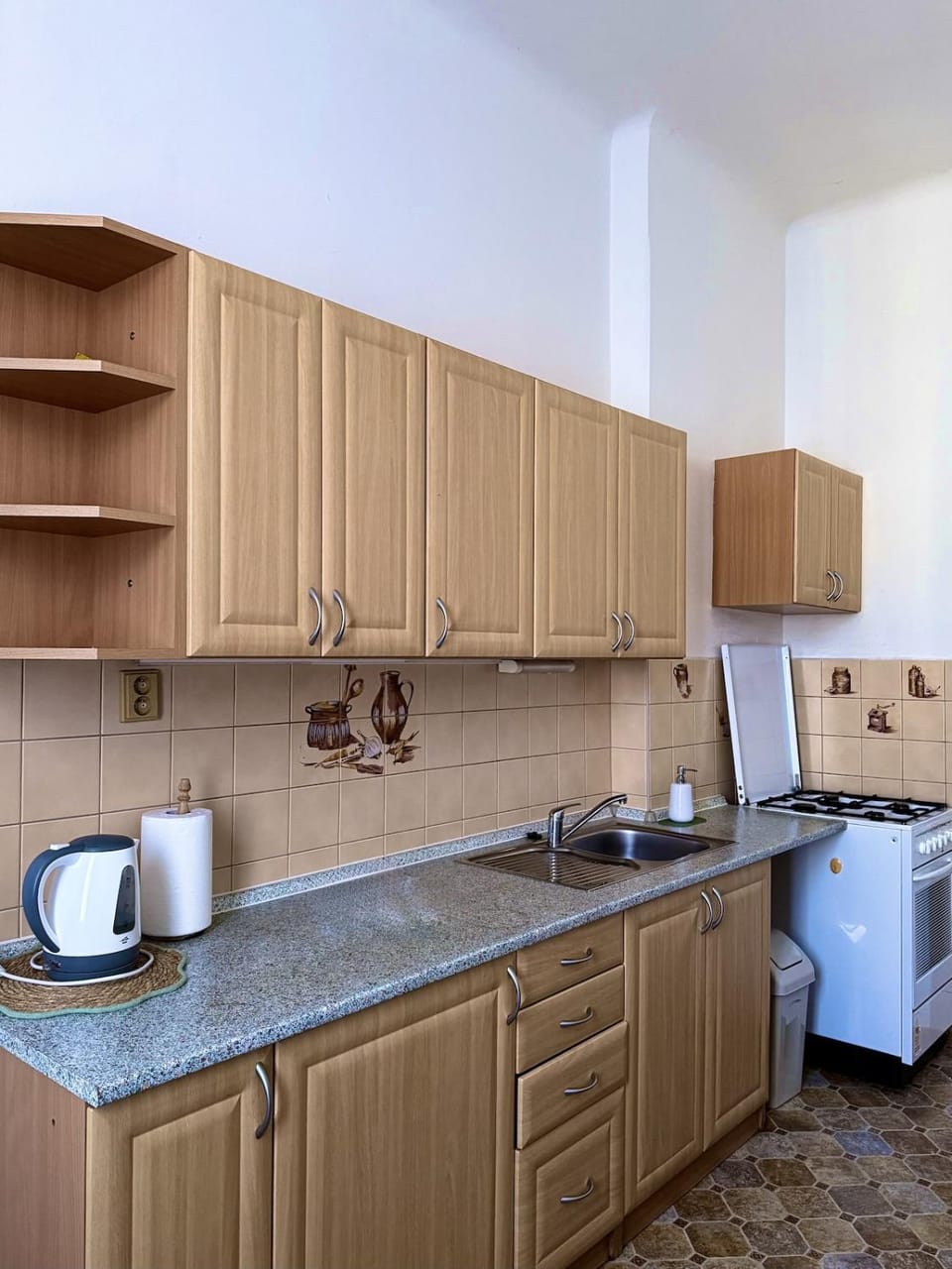 Kitchen or kitchenette, kitchen