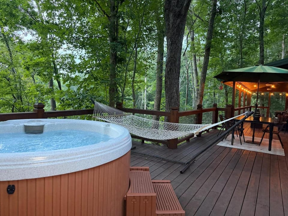 Luxury Cabin w viewsToccoa HotTubFireptPets Cabin in Georgia