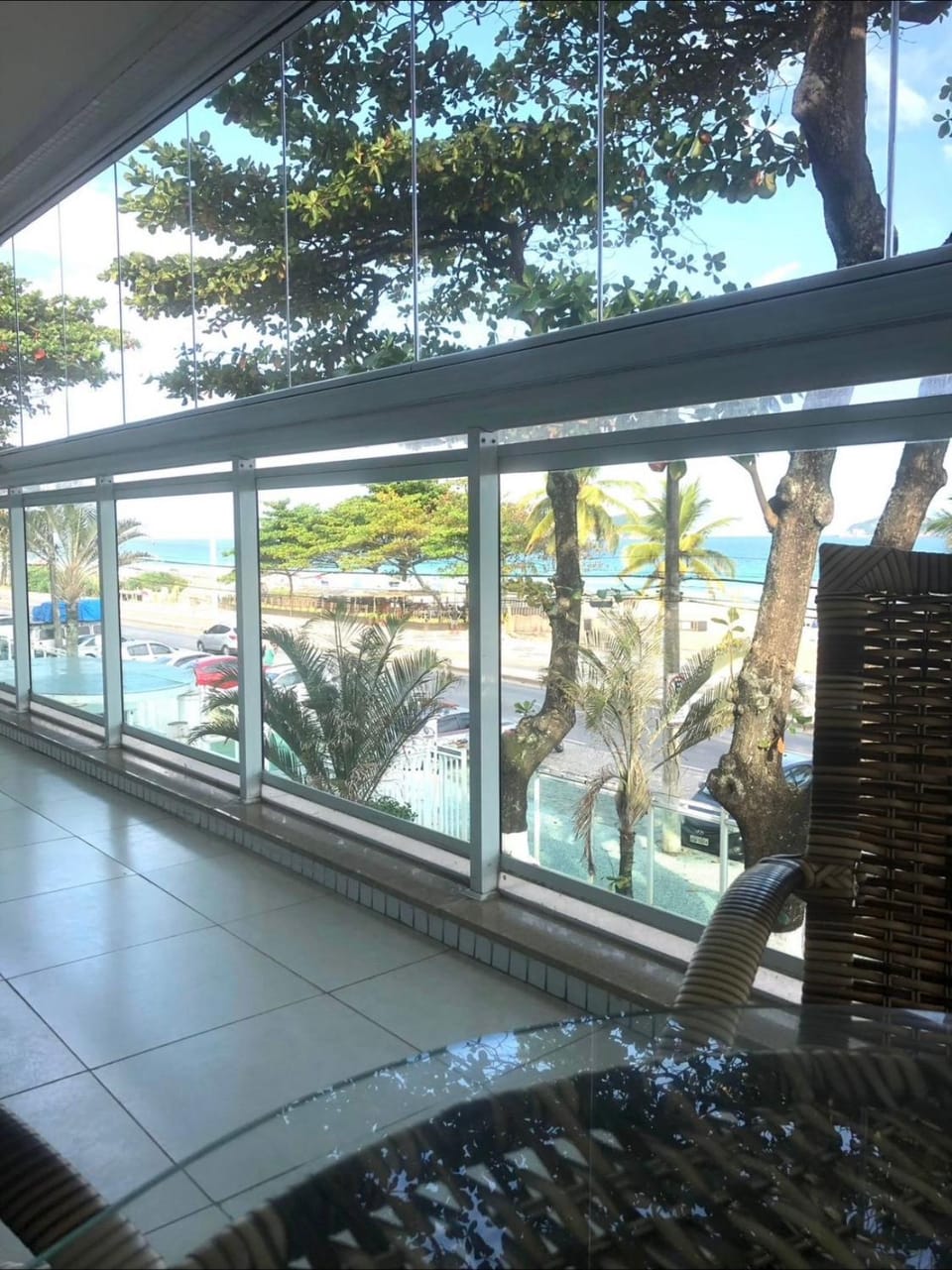 Vista cinematográfica na praia do Pepê - Luxo na Barra Apartment in Rio de Janeiro