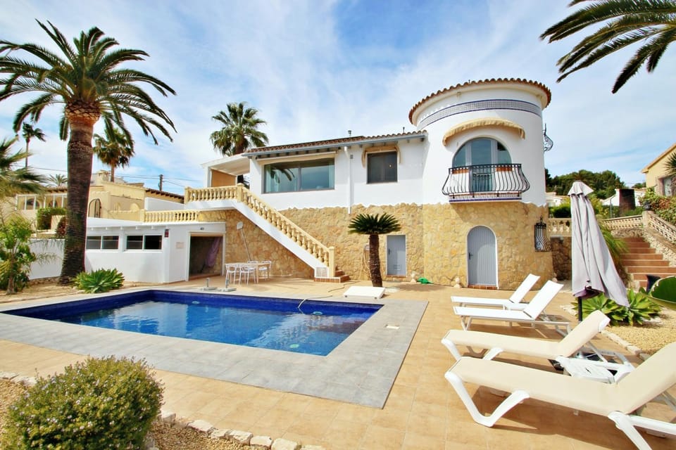 Golondrina - panoramic hillside holiday house in Moraira Villa in Marina Alta