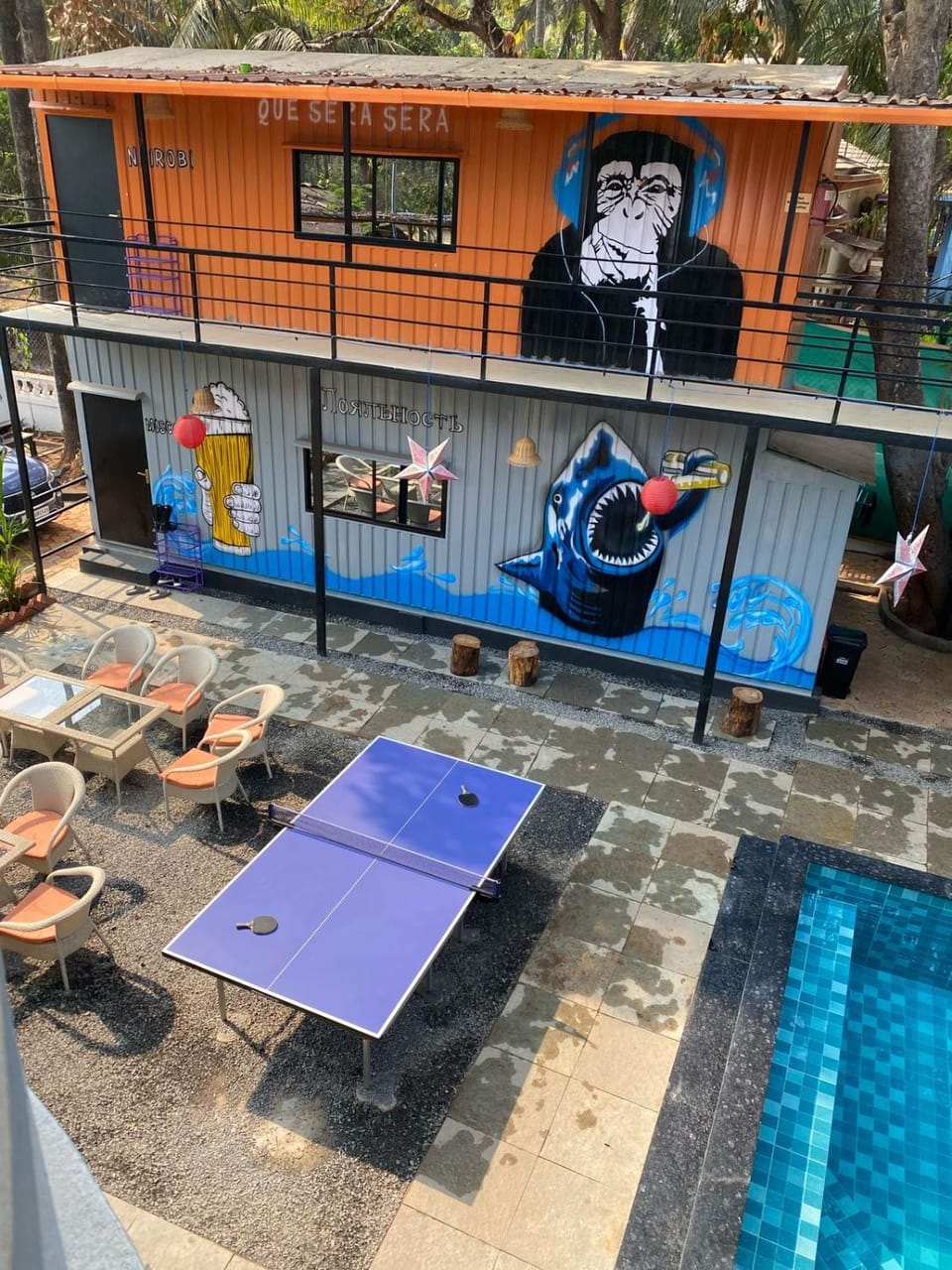 Day, View (from property/room), Balcony/Terrace, Pool view, Swimming pool
