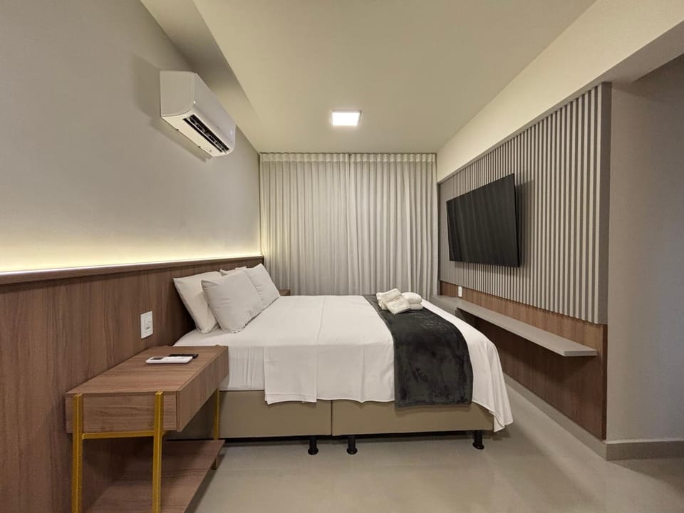 3Q St Bueno Ar, Office, Vaga, Cozinha, Lavadora Apartment in Goiania