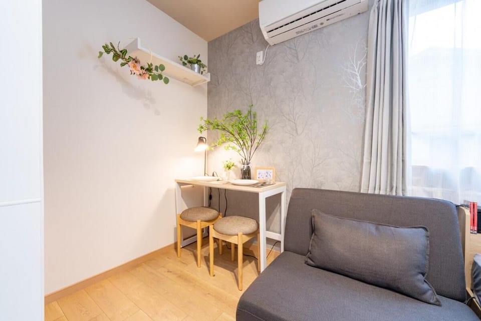 Bedroom, air conditioner