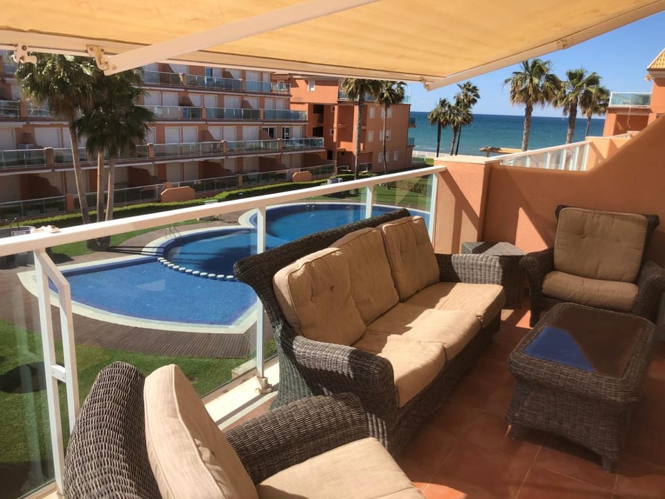 View (from property/room), Balcony/Terrace, Balcony/Terrace, Pool view, Swimming pool