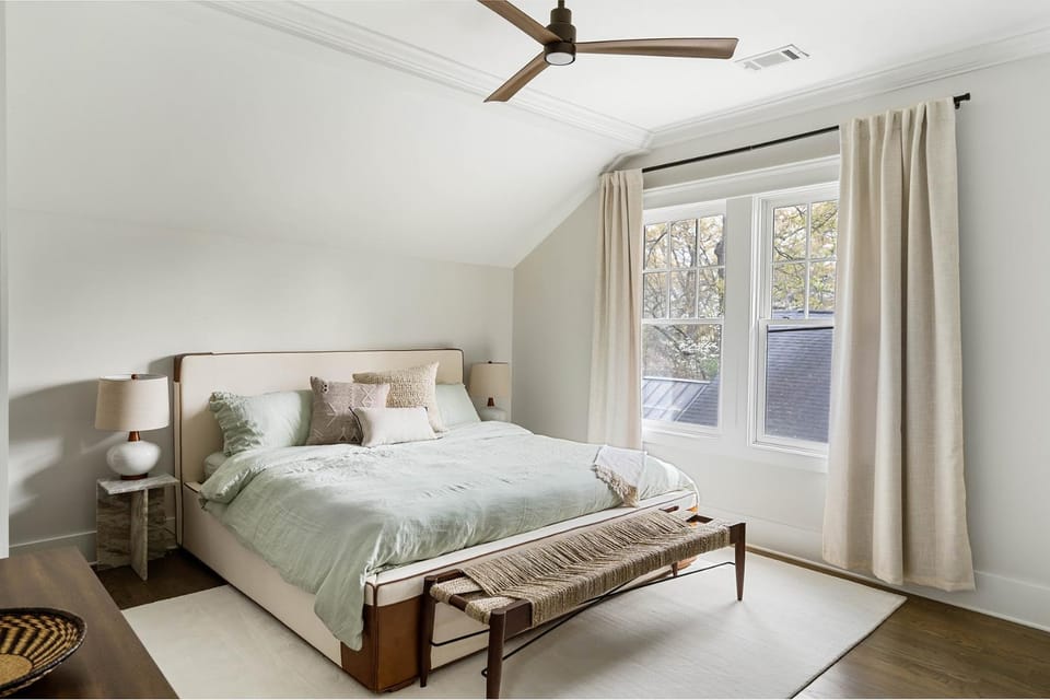 Bed, Bedroom