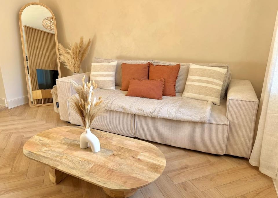T2 design terrasse, Climatisé, Netflix Apartment in Mulhouse