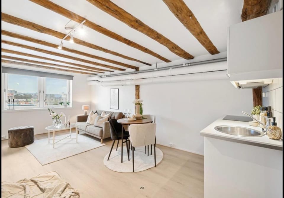 Canal View ! Central, 200 m from Train Station ! Apartment in Trondheim