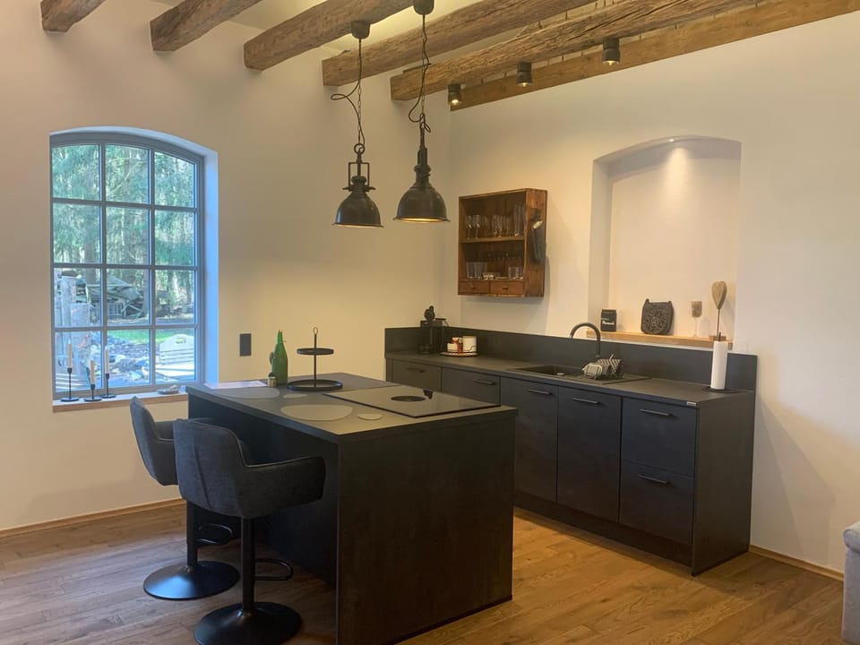 Kitchen or kitchenette, Dining area