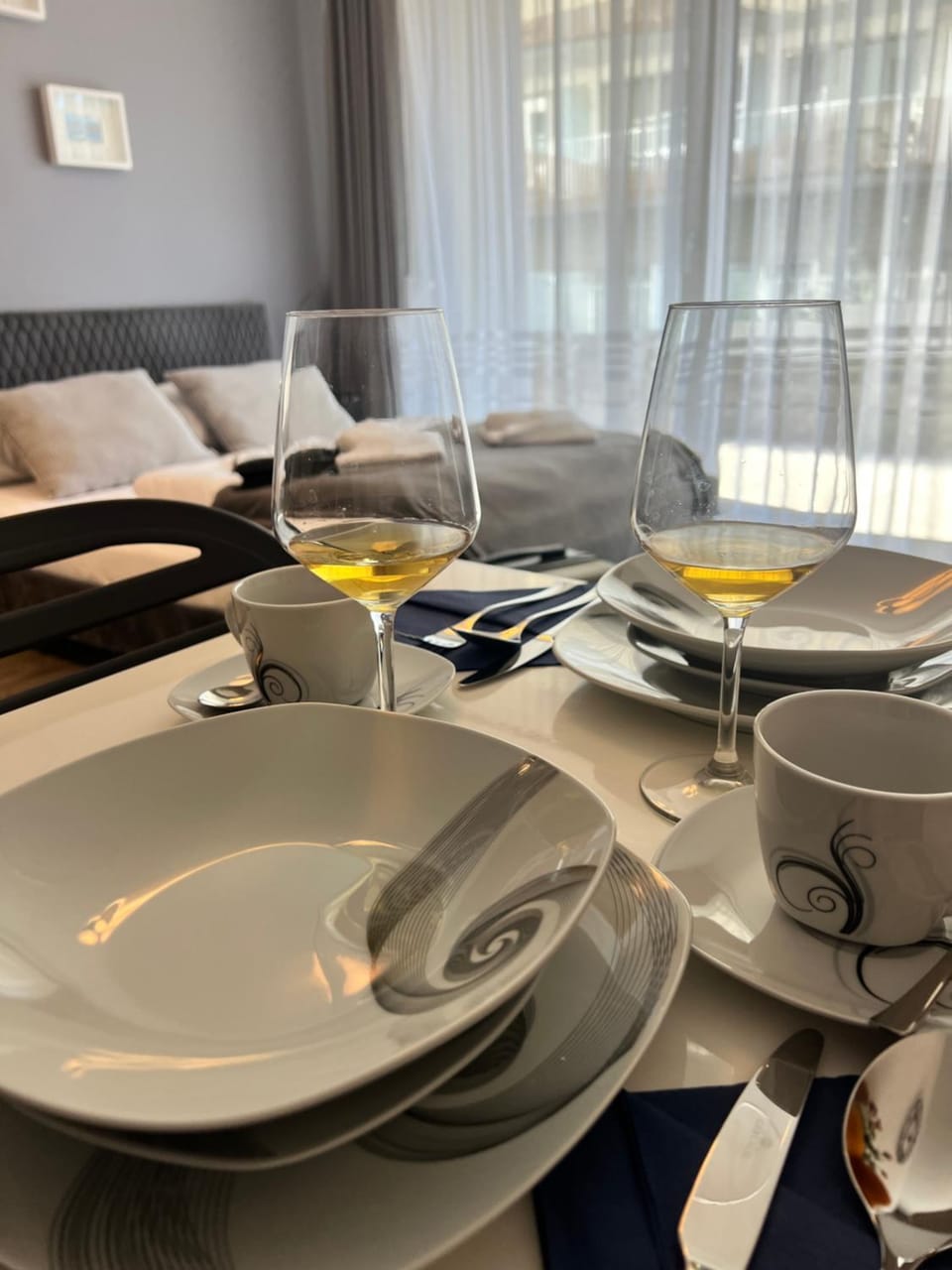 Seating area, Bedroom