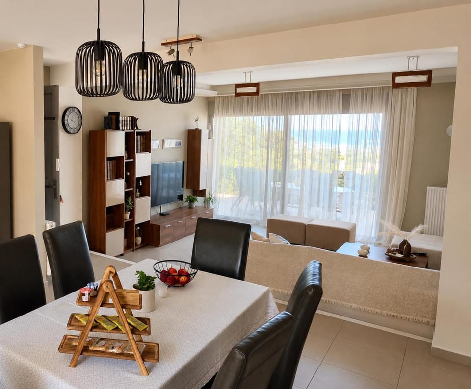 Alkion Villa Sea View, Olive Tree Garden & Spacious Terrace Villa in Rhodes