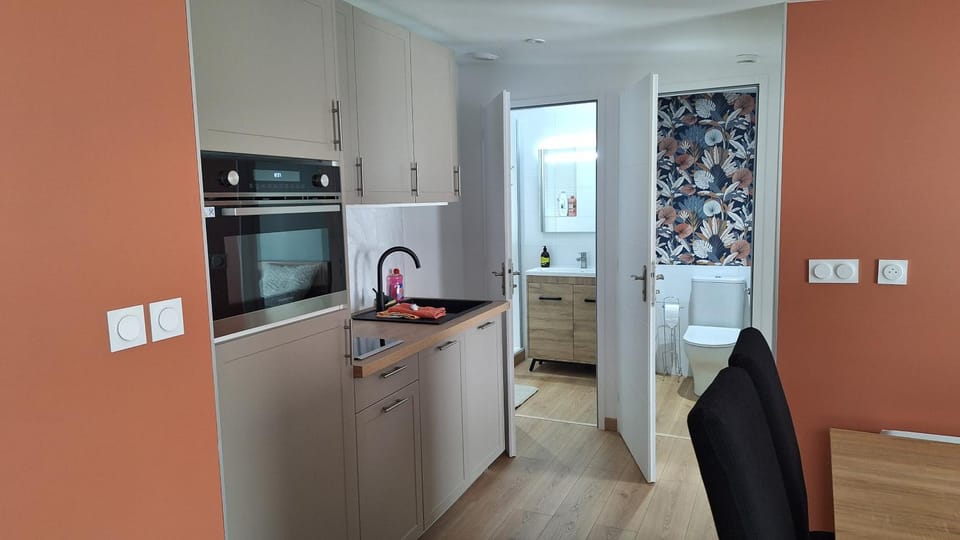Appartement avec extérieur et terrain de pétanque Apartment in Auvergne-Rhône-Alpes