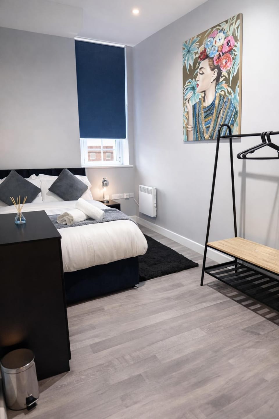 Bed, Bedroom