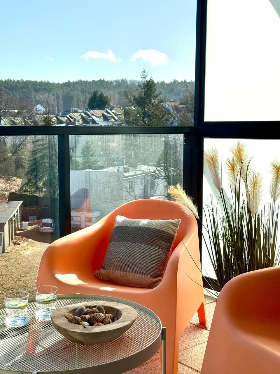 Day, Natural landscape, View (from property/room), Balcony/Terrace, Seating area
