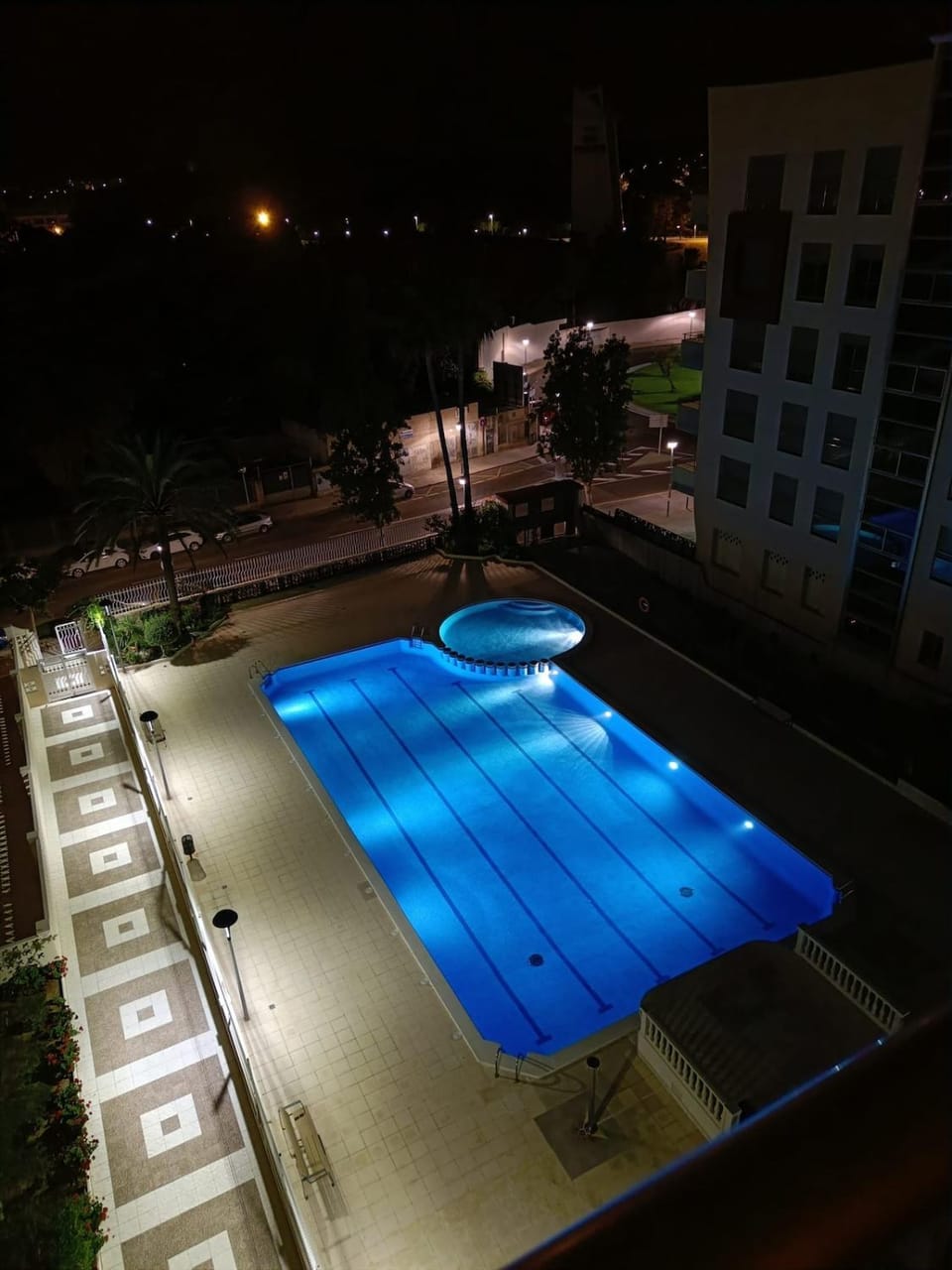 View (from property/room), Balcony/Terrace, Pool view, Swimming pool