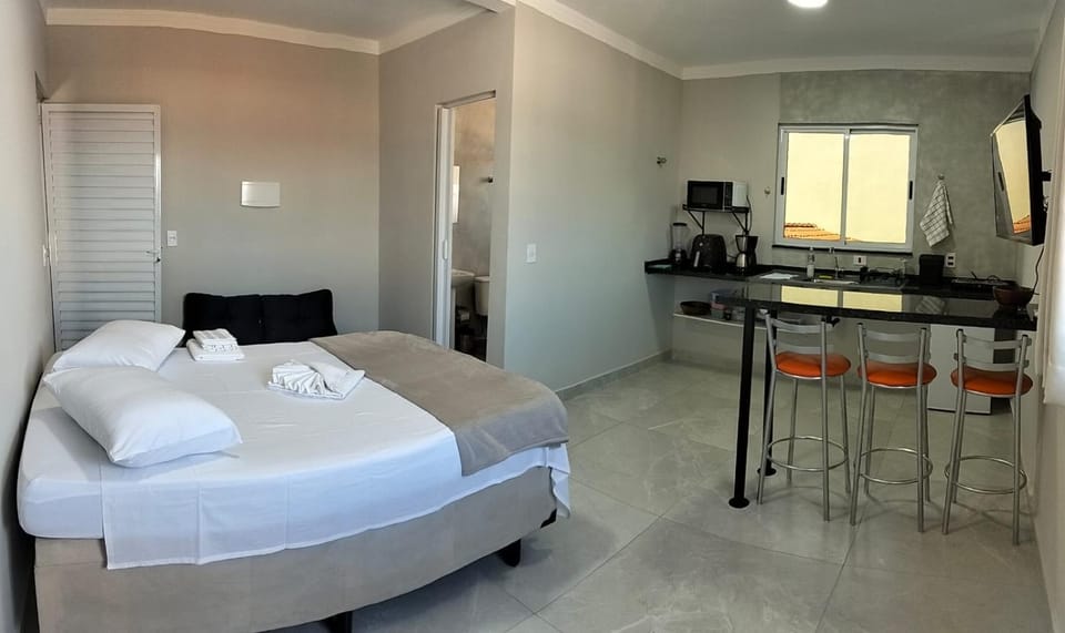 Kitnet Moderna com Ar, Garagem e Wi-Fi Rápido Apartment in Sorocaba